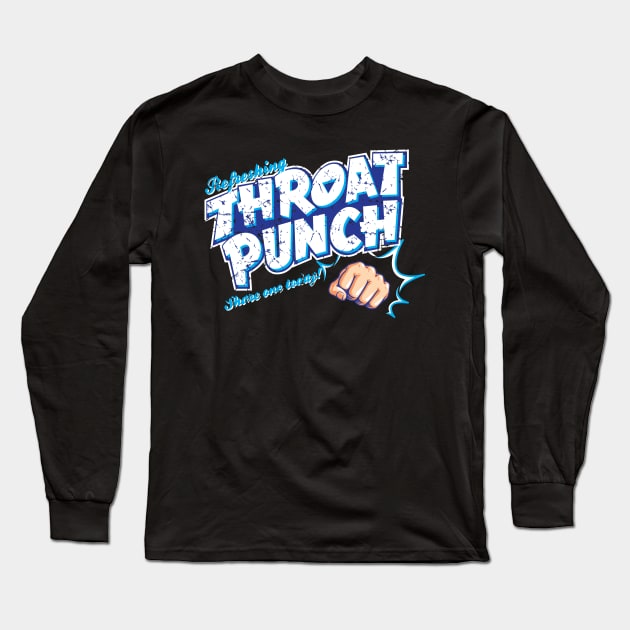 Throat Punch Long Sleeve T-Shirt by myoungncsu